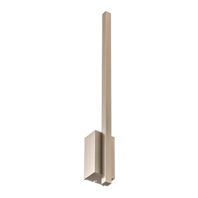 Led-vägglampa, Vägglampa Inomhus "tolu" Aus Aluminium / Grå / Zink Für Vardagsrum / Matsal Von Quitani