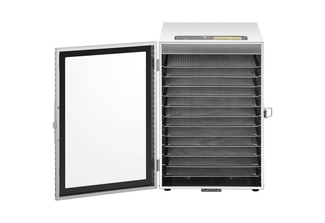 Professioneller Dörrautomat Für Kräuter, Früchte, Pilze, 12 Einschübe, 800 W