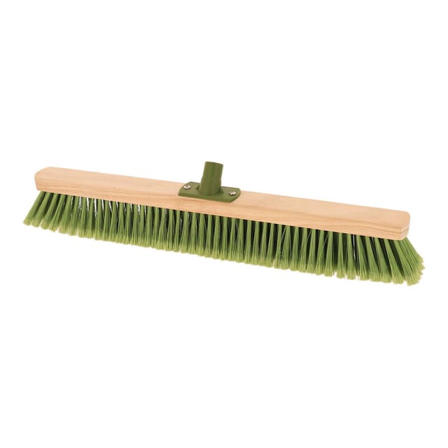 Besenkopf Für Den Aussenbereich 64 Cm Mit Kiefernholzrahmen, Schräge Tülle - Grün - Tendance
