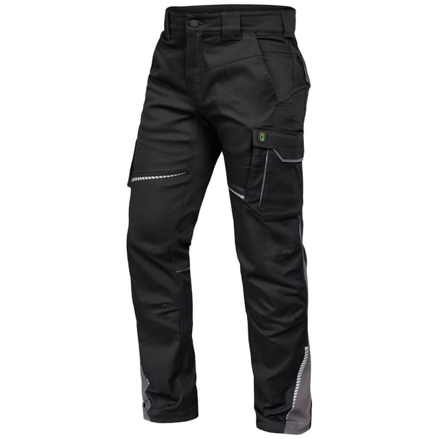 Triuso Leibwächter Bundhose Ohne Knietaschen Flex-line Herren Flxho25 Gr. 114 Schwarz/grau