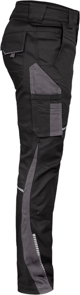 Triuso Leibwächter Bundhose Ohne Knietaschen Flex-line Herren Flxho25 Gr. 64 Schwarz/grau