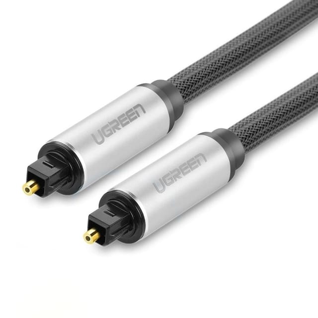 Ugreen Av108 10540 Optisches Toslink/spdif-kabel 2 M - Grau
