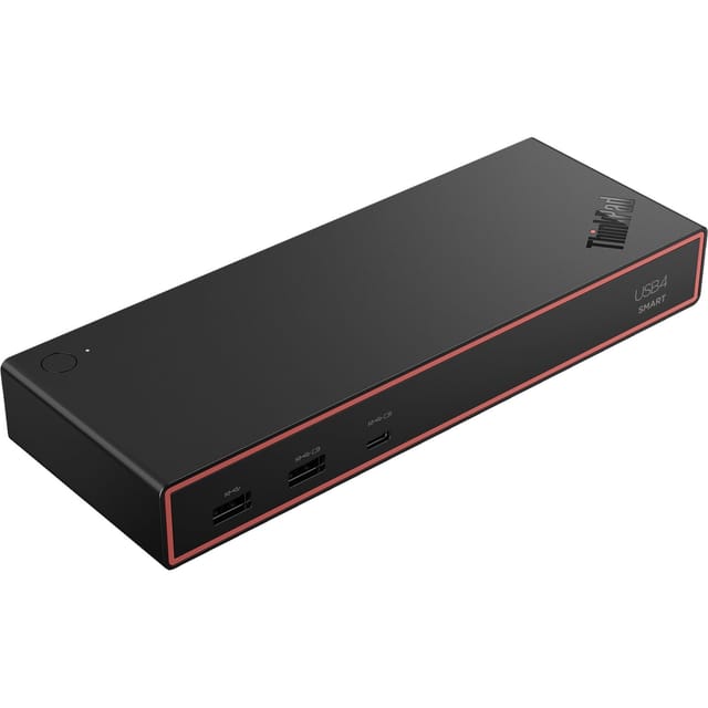Lenovo Thinkpad Usb4 Smart Dock 5500 With 135w Adapter Kabelgebunden Schwarz
