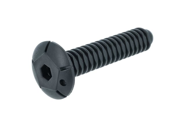 Vhbw Stellfuß Ersatz Für Scholtès C00340804 Für Geschirrspüler 11 Cm Standfuß, Schwarz