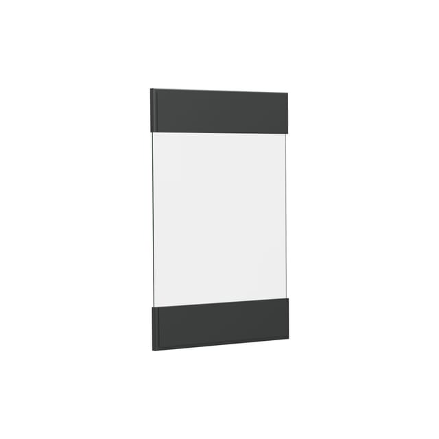 Küchenfront R-line, Anthrazit Landhaus, 39.6 X 59 Cm Möbelfront Für Den Hängeglasschrank, Vicco