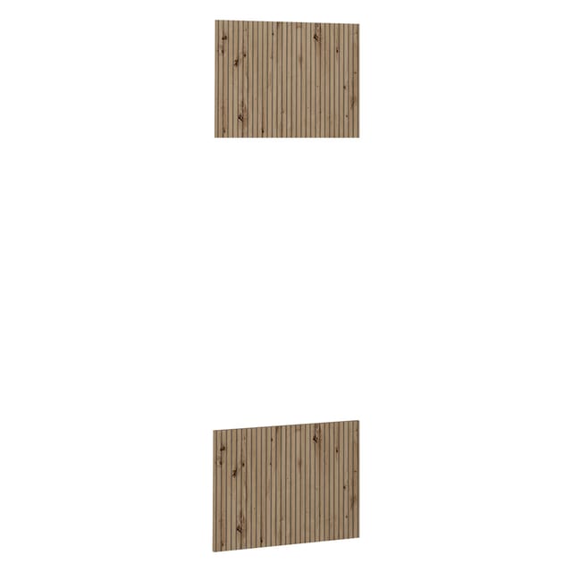 Küchenfront R-line, Artisan-eiche, 59.6 X 76.6 Cm Möbelfront Für Den Mikrowellenumbauschrank, Vicco