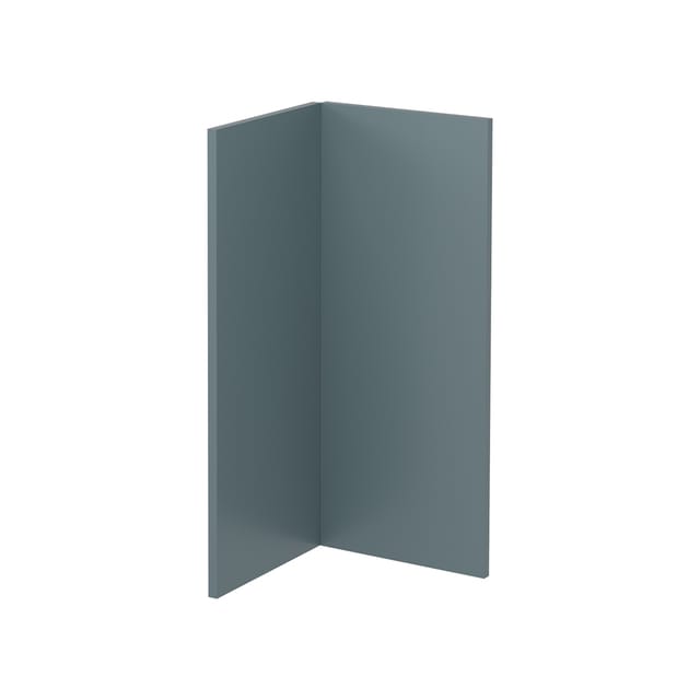 Küchenfront R-line, Blau-grau, 59.2 X 71.3 Cm Möbelfront Für Den Eckunterschrank, Vicco