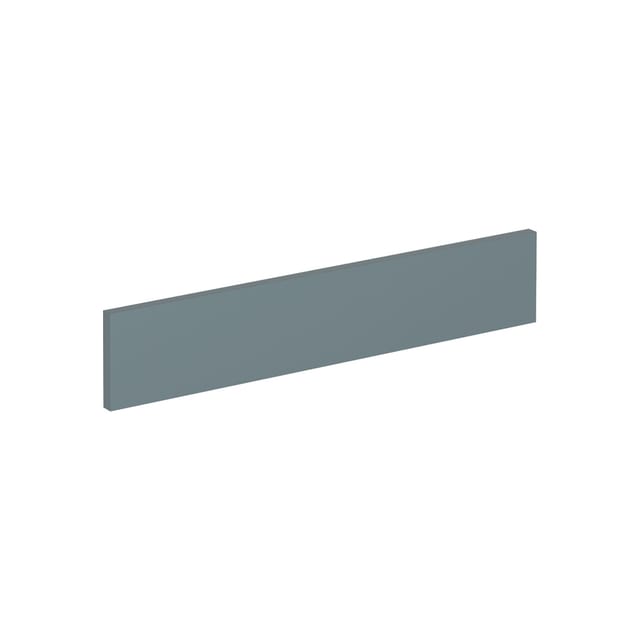 Küchenfront R-line, Blau-grau, 59.6 X 11.2 Cm Möbelfront Für Den Herdumbauschrank, Vicco