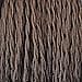 Creative-cables - Cable Textile Flexible Electrical Braided Lighting Cable - Braun --- 50 Metri, 2 Cavi