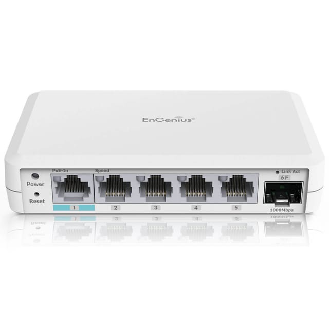 Engenius Ext1106 Netzwerk-switch L2 Gigabit Ethernet (10/100/1000) Power Over Ethernet (poe) Weiß