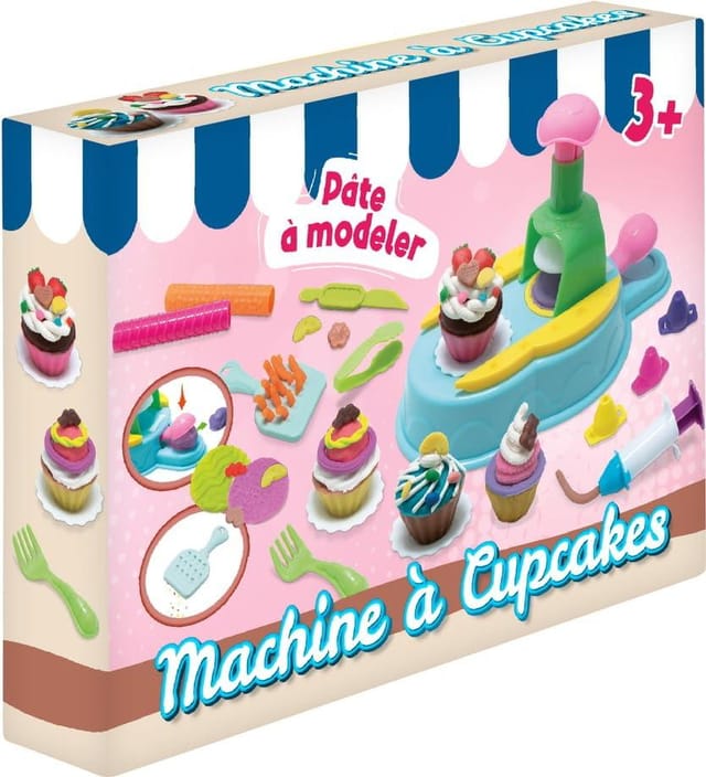 No-name Pam Cupcake Maschine 12651 Rosa Grün Weiß Orange