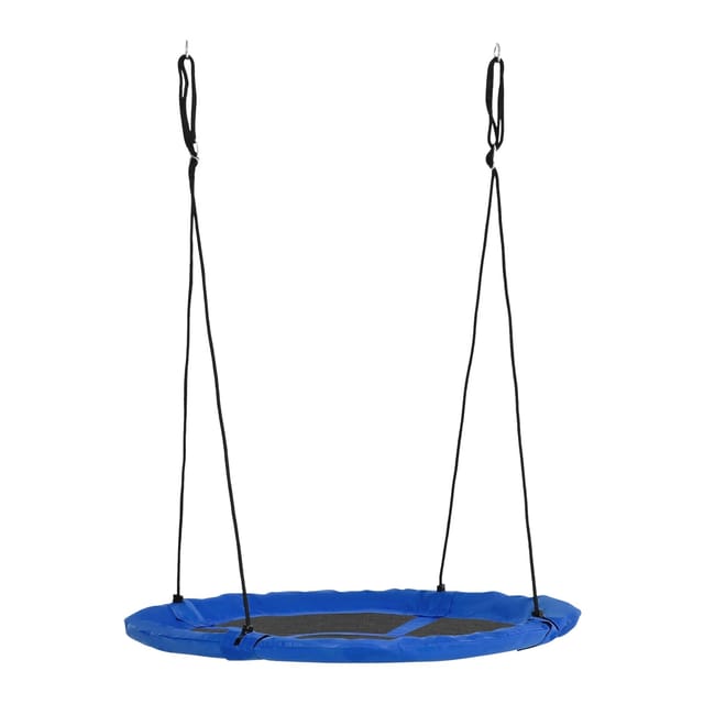 Nestschaukel 110cm 150kg Verstellbar Blau 3 12 Jahre 202087234