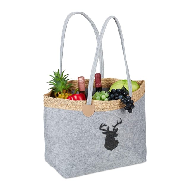Filztasche Mit Hirschmotiv 202102404