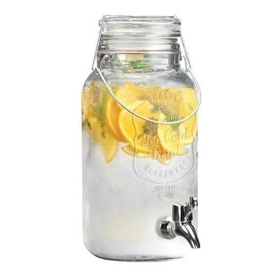 4-liter-glasgetränkekrug Mit Zapfhahn