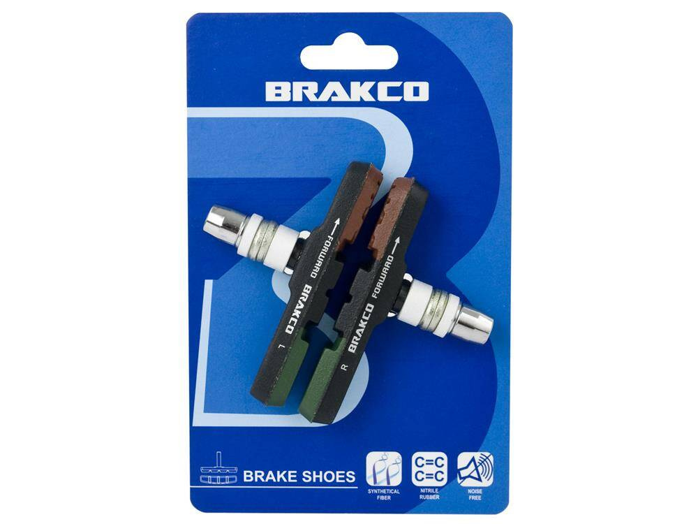 Brakco M-960v V-brake 3-komponenten-bremsbeläge