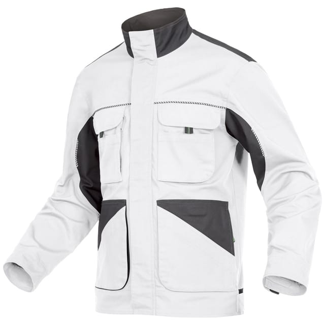 Leibwächter Bundjacke Dynamic Line Dynj Gr. 7xl Weiß/anthrazit