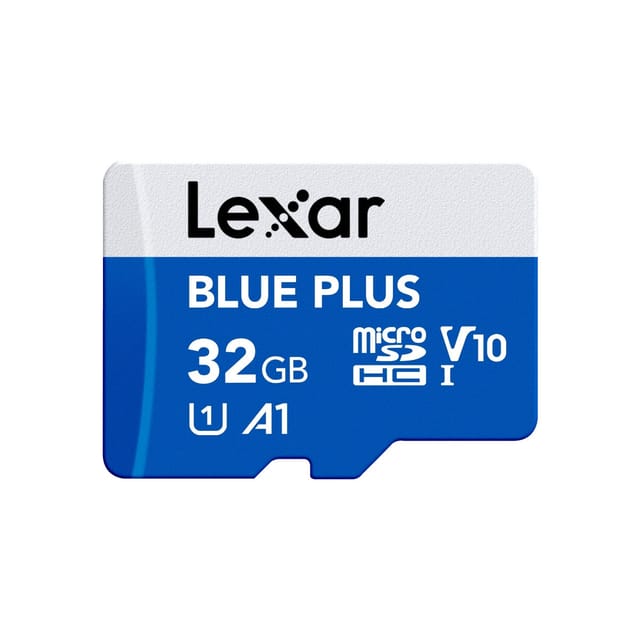 Lexar Blue Plus Microsdxc 32 Gb Uhs-i U1 V10 A1 100 Mb/s Mit Sd-adapter