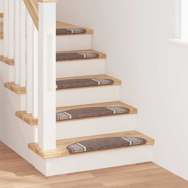 Selbstklebende Treppenschoner 15 Pcs Braun 65 X 21 X 4 Cm