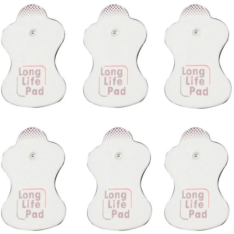 Packung Mit 12 Ersatzpads (6 Paar) Elepuls Langzeitpads Für Omron Massagegeräte