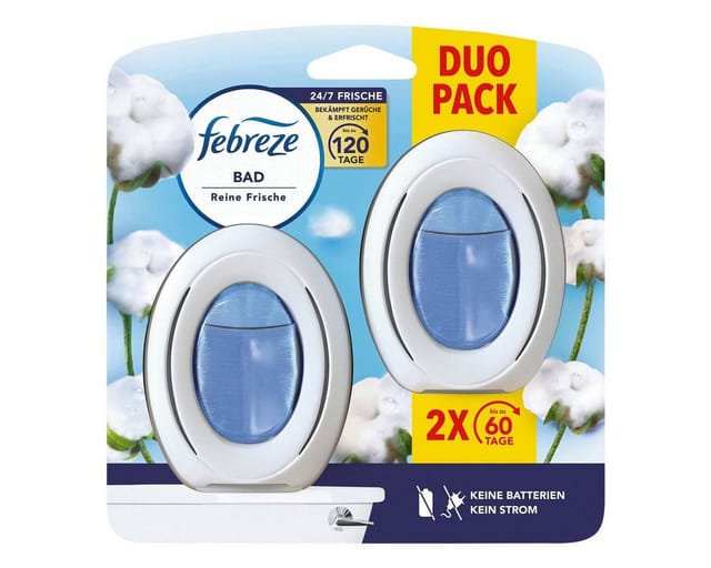 Febreze Bad Lufterfrischer Reine Frische 2er
