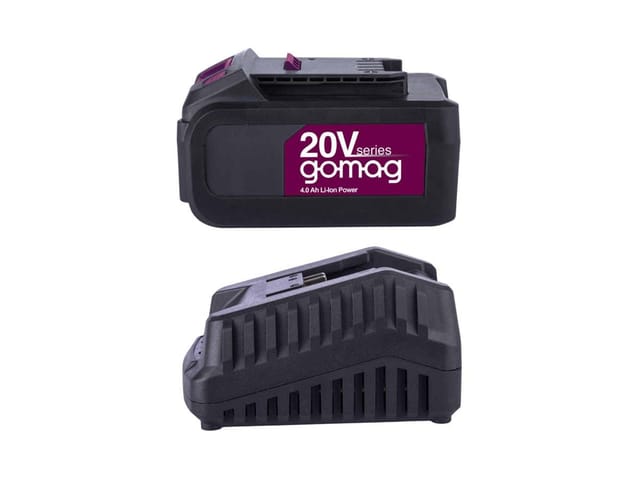 Gomag 4,0ah Starterkit 20v Go-sk4.0 Akku Ersatzakku 4,0ah & Ladegerät
