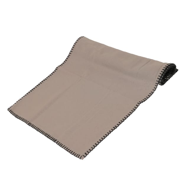 Tischläufer Aus Baumwolle In Neutraler Farbe, 40 X 150 Cm