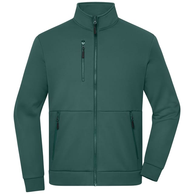 James & Nicholson Fleecejacke Jn1876 Gr. 2xl Industrial-green