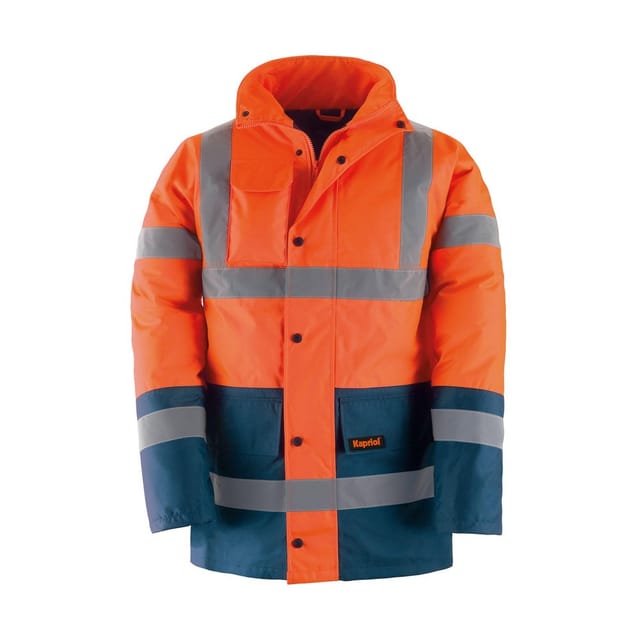 Gut Sichtbarer Orangefarbener Parka, Größe M, Kapriol Kapriol