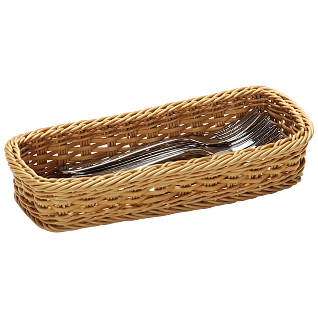 Gewebter Besteckkorb 28x12x6 Cm