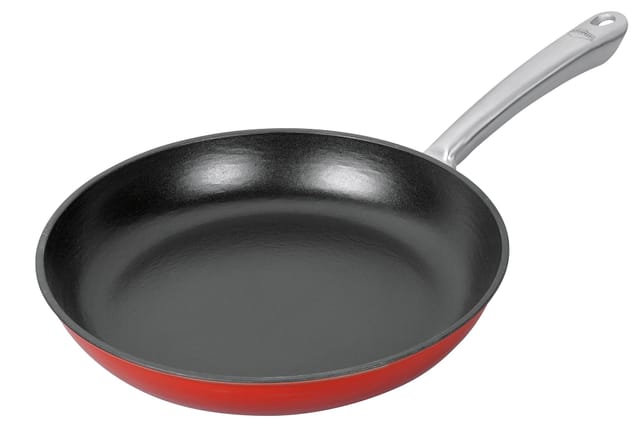 Kuchenprofi Provence Gusseisenpfanne, Durchmesser 28 Cm, Rot