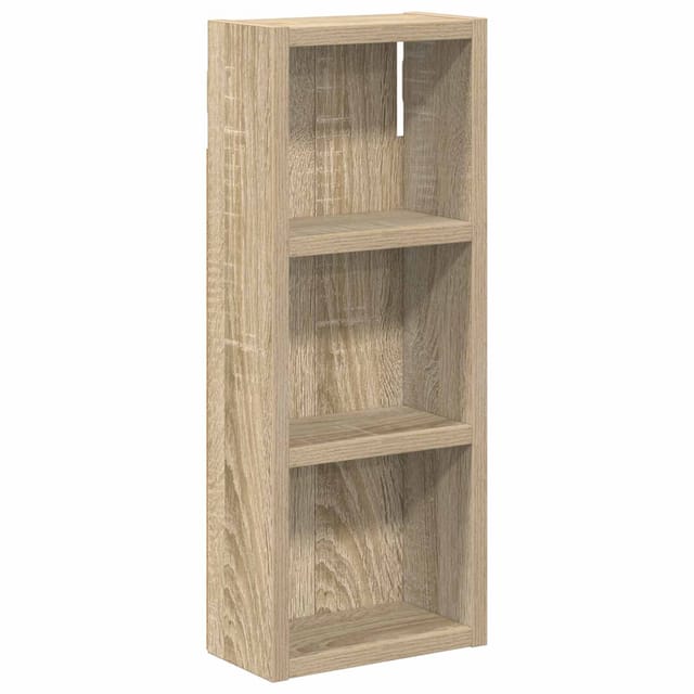 Vidaxl Bathroom Wall Cabinet Sonoma Oak 20 X 10 X 50 Cm