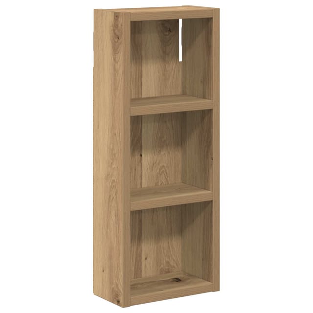 Vidaxl Bathroom Wall Cabinet Artisian Oak 20 X 10 X 50 Cm
