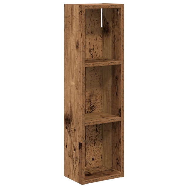 Badezimmer-wandschrank Altholz 20 X 14 X 70 Cm Holzwerkstoff Vidaxl