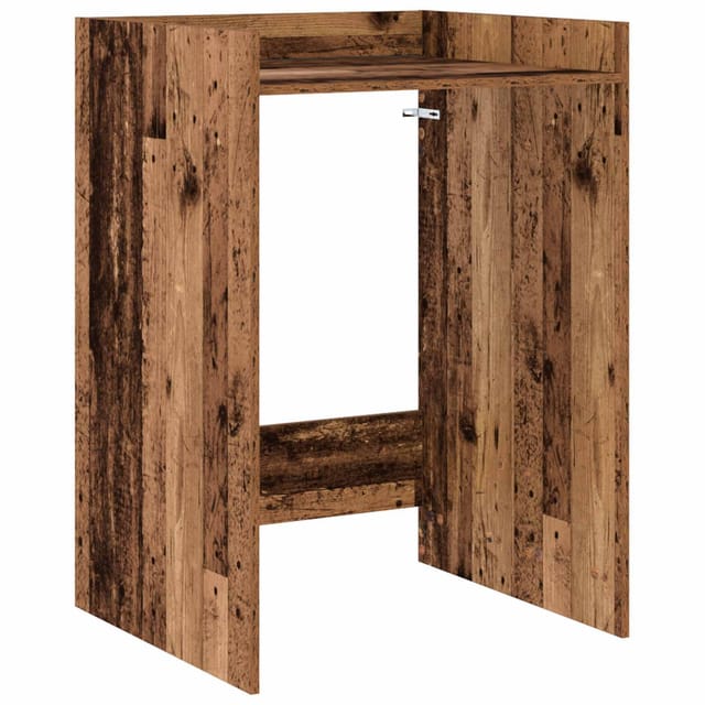 Waschmaschinen-schrank Altholz 67,5 X 62 X 97 Cm Holzwerkstoff Vidaxl