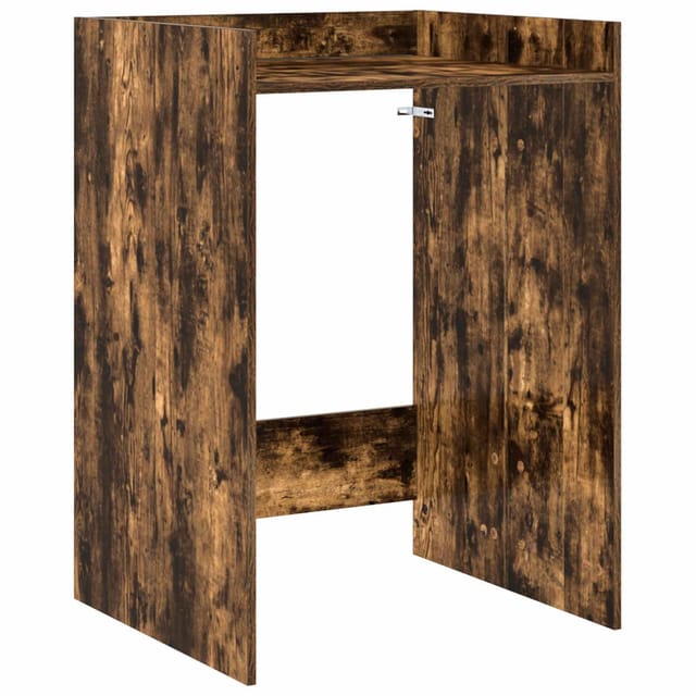 Waschmaschinen-schrank Räuchereiche 67,5 X 62 X 97 Cm Vidaxl