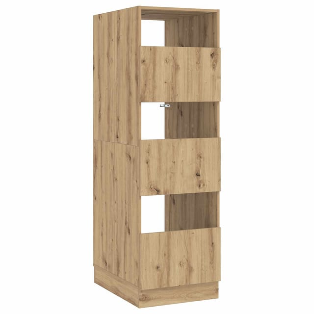 Vidaxl Laundry Cabinet Set With Storage Artisan Oak 50 X 68 X 162 Cm