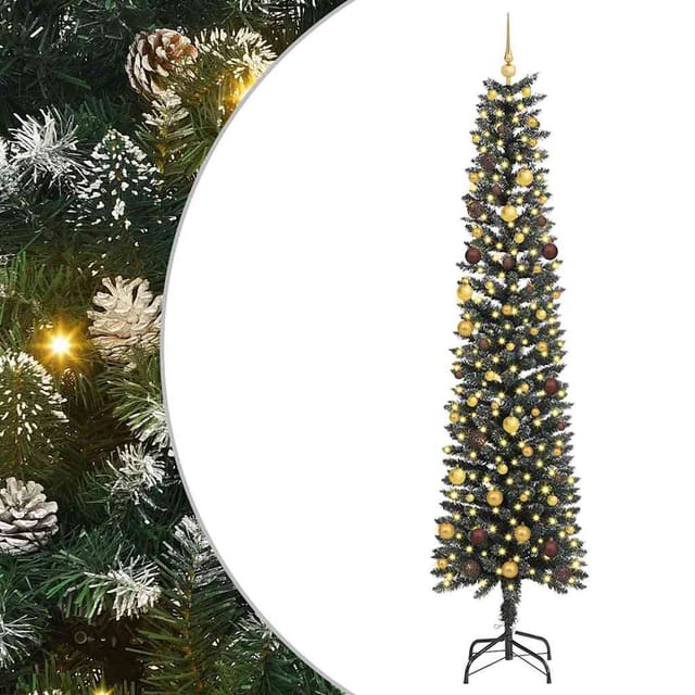 Künstlicher Weihnachtsbaum Mit 300 Leds Mit Ständer Grün 240 Cm Vidaxl