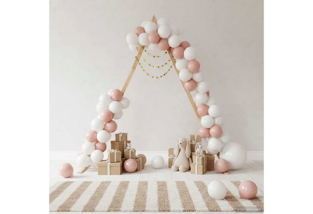 Vidaxl Wedding Arch Light Brown 202 X 95 X 254 Cm Solid Pine Wood