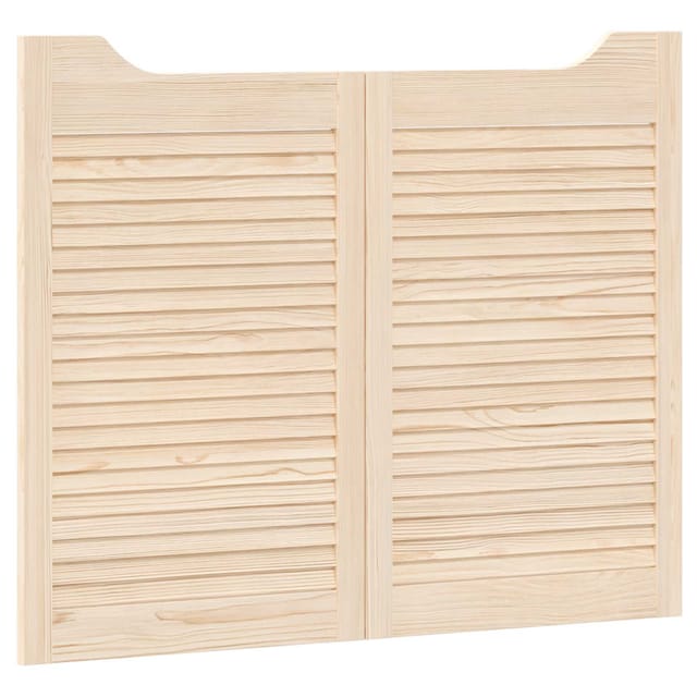 Schwingtüren 2 Stk. 80 X 50 Cm Massives Kiefernholz Natur Vidaxl