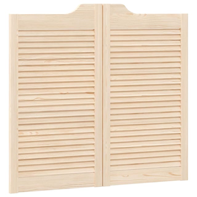 Schwingtüren 90 X 50 Cm Massives Kiefernholz Natur Vidaxl