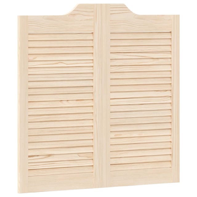 Vidaxl Swing Doors 80 X 40 Cm Solid Pine Wood Natural