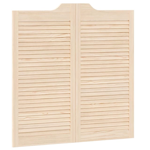 Vidaxl Swing Doors 100 X 50 Cm Solid Pine Wood Natural