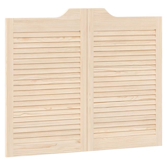 Vidaxl Swing Doors 80 X 50 Cm Solid Pine Wood Natural