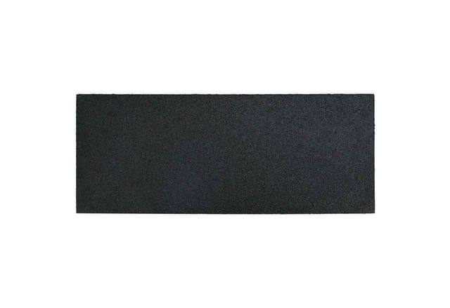 Vidaxl Stepping Stone 6 Pcs Black 60.5 X 25 X 2 Cm Rubber
