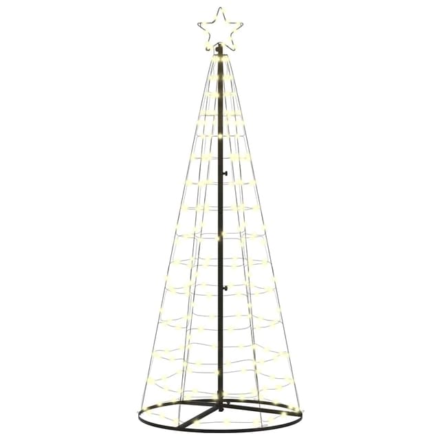 Led-weihnachtsbaum Mit 390 Leds Warmes Weiß 250 Cm Eisen Vidaxl