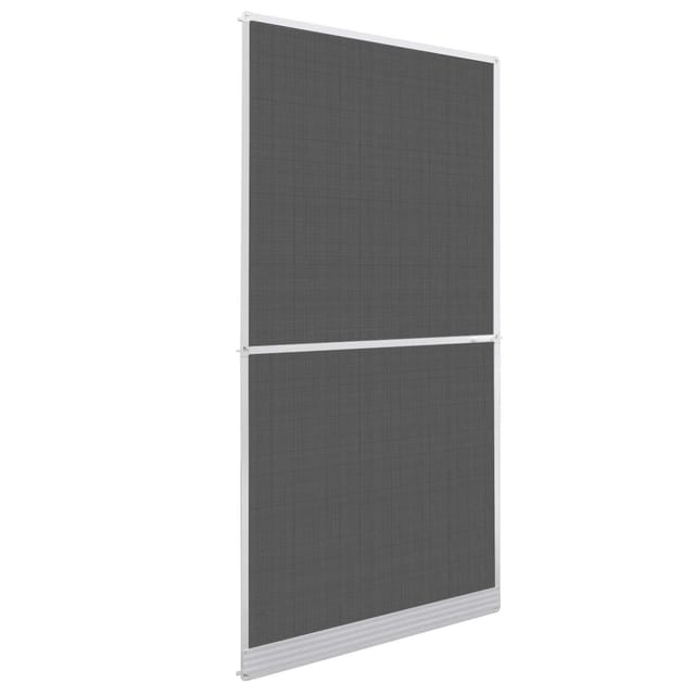 Schwenk-insektenscreen Weiß Und Schwarz 100 X 215 Cm Vidaxl