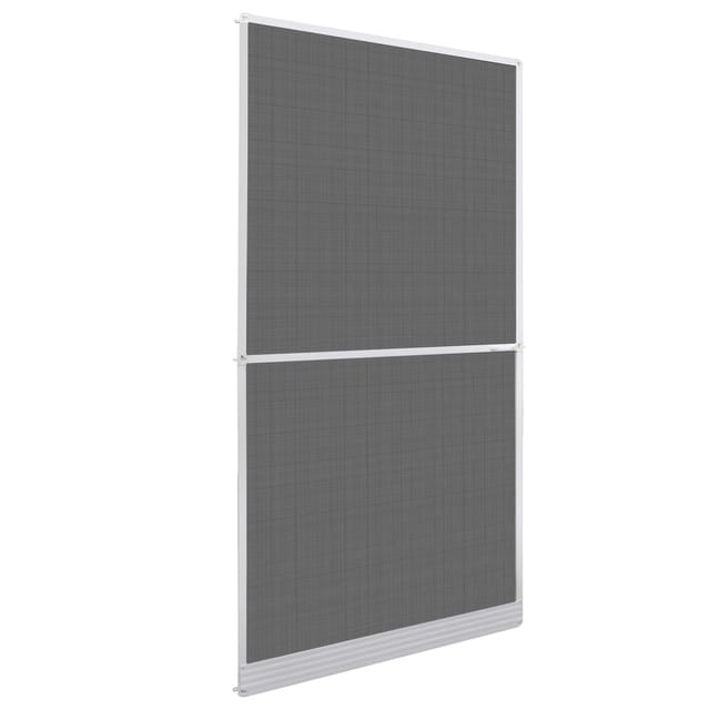 Schwenk-insektenscreen Weiß Und Schwarz 120 X 240 Cm Vidaxl