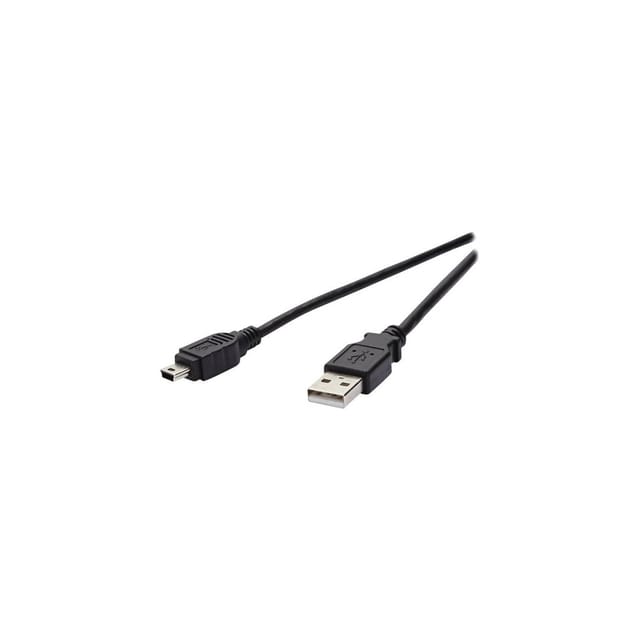 Vivanco Usb 2.0 Kompatibles Verbindungskabel, 1,8 M - Schwarz
