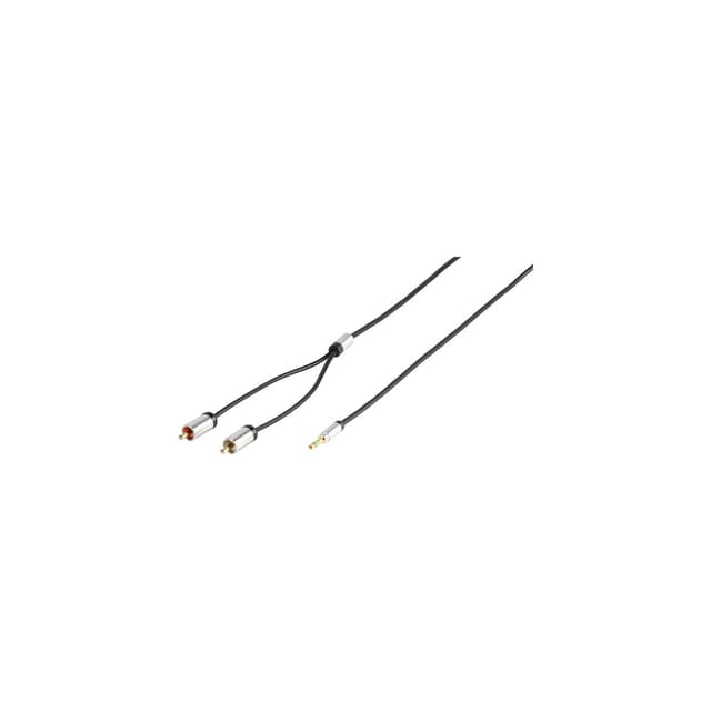 Vivanco 41202 Audio-kabel 1,2 M 2 X Rca 3.5mm Schwarz