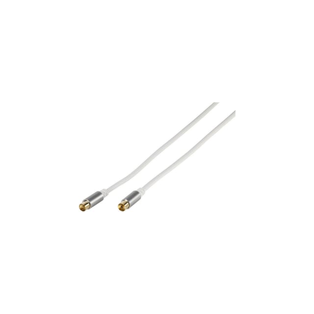 Vivanco 43155 Koaxialkabel 10 M Weiß